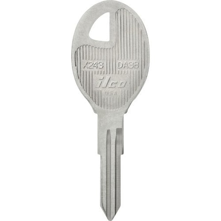 Hillman HILLMAN Traditional Key Automotive Key Blank DA-38 Double For Nissan 85890